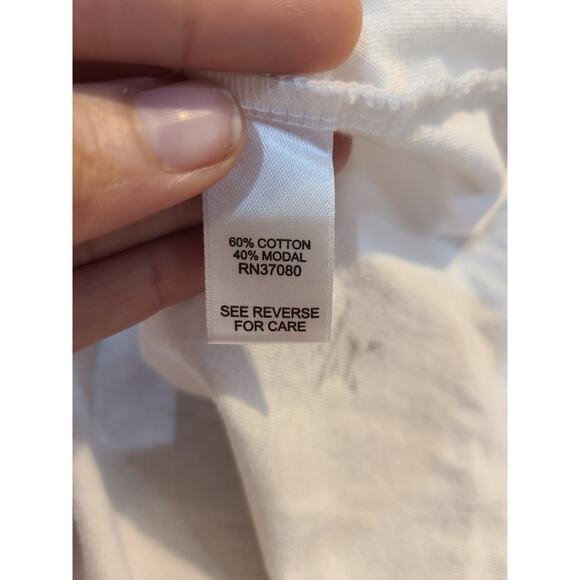 Versona medium women's leopard and zebra star print v neck tee - Picture 5 of 8